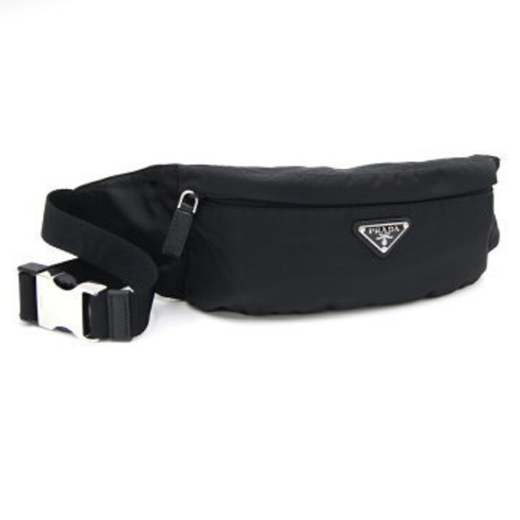 Prada Waist Pouch Black crossbody bags bag - Picture 1 of 6